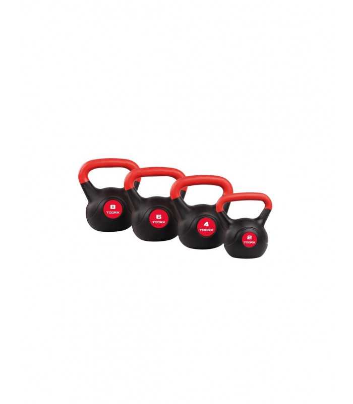 KETTLEBELL TOORX PVC 4 Kg Distribuidor Oficial 100x100fitness