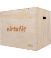 Caja de madera Plyo 3 en 1 - 50 x 60 x 75 cm VirtuFit